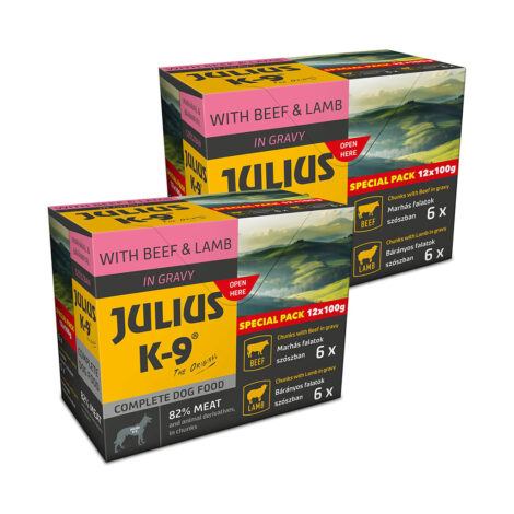 Julius-K9® Special Pack паучове за кучета 12*100гр.